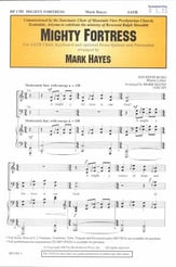 Mighty Fortress SATB choral sheet music cover